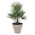 loft urban rond roues 50cm mushroom beige